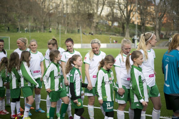 20140412 - Hammarby Damfotboll vs Hovås Billdal 3 - 0